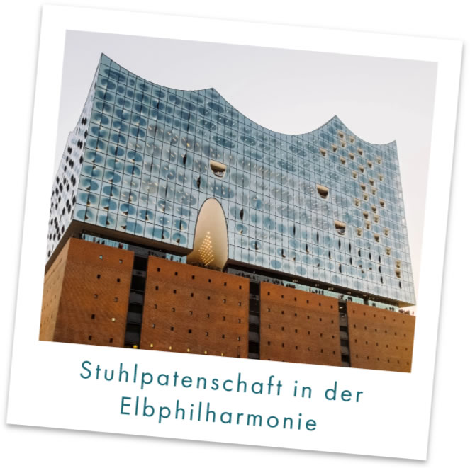 Stuhlpatenschaft in der Elbphilharmonie